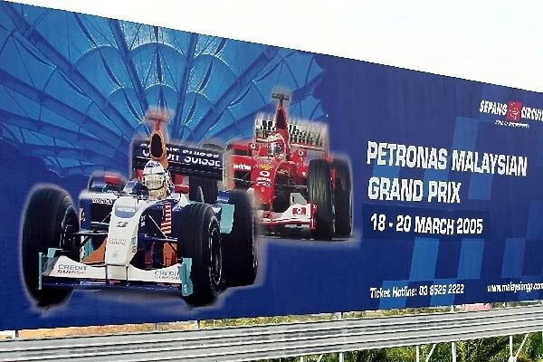 Formula One World Championship: Advertising hoarding