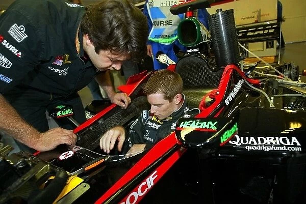 Formula One World Championship: Anthony Davidson, acquainting himself with the Minardi Asiatech PS02, is set to make his GP debut with Minardi