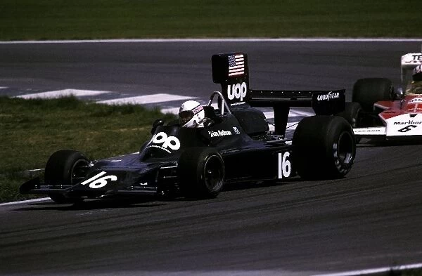 Formula One World Championship: Brian Redman Shadow DN3 was credited as finishing eighteenth and last despite retiring on lap 81 with a blown engine