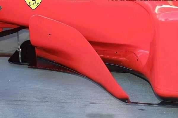 Formula One World Championship: Detail of the F2001 Ferrari