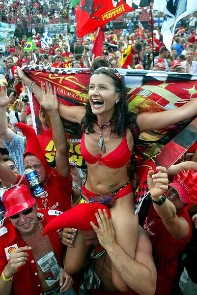 Formula One World Championship: Ferrari fans celebrate another Constructors Championship