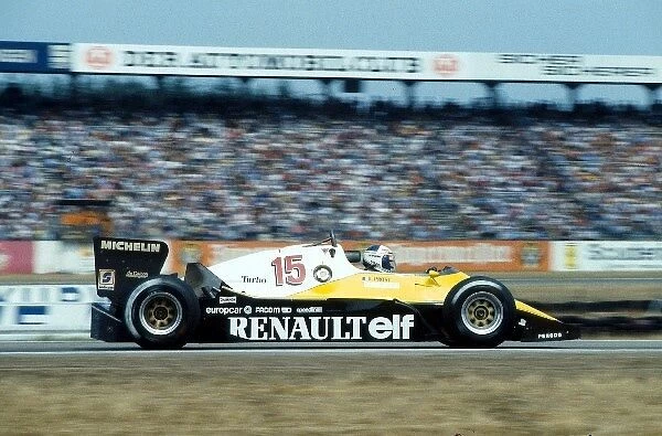 Formula One World Championship: German Grand Prix, Hockenheim, 7 August 1983