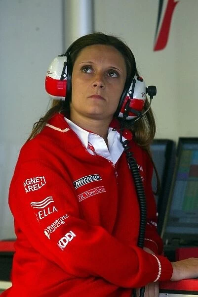Formula One World Championship: Gill Hall Toyota Electronics Engineer