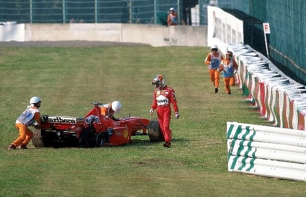 Formula One World Championship: Michael Schumacher, Ferrari F300, DNF