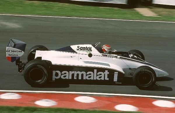 Formula One World Championship: Nelson Piquet Brabham BT50 led for 10 laps before retiring