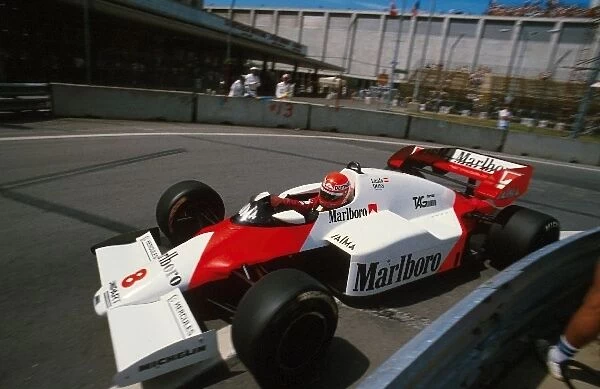 Formula One World Championship: Niki Lauda, McLaren MP4-2, DNF