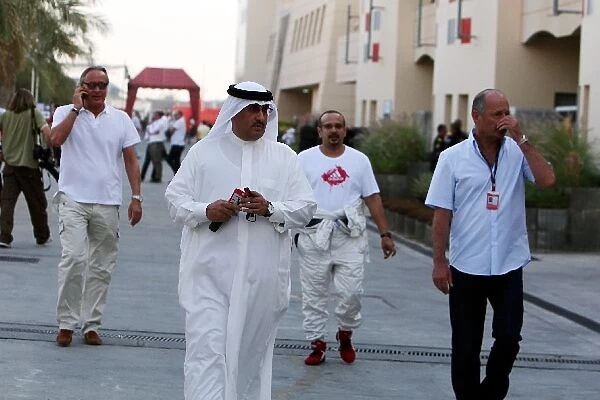 Formula One World Championship: Sheikh Mohammed bin Isa Al Khalifa Chief executive of the Bahrain Economic Development Board and McLaren shareholder