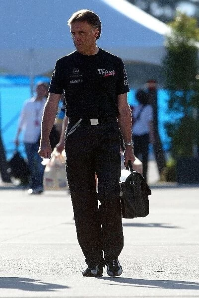 Formula One World Championship: Wolfgang Schattling Daimler Chrysler Head of Communications