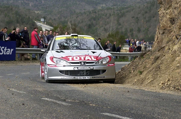Gronholm1. 2001 World Rally Championship.