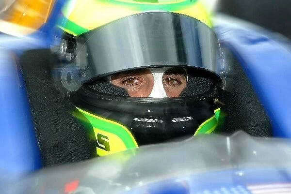 Indy Racing League: Pole sitter Tomas Scheckter Red Bull Cheever Racing Dallara Infiniti
