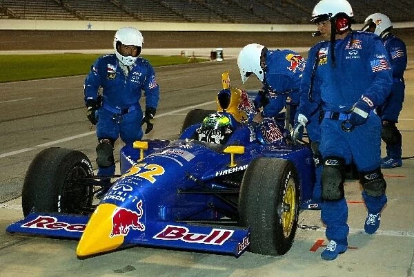 Indy Racing League: Tomas Scheckter Red Bull Cheever Racing Dallara Infiniti once again dominated the race before retiring with clutch failure