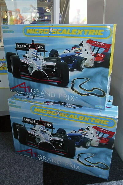 A1GP. The launch of the Scalextric A1GP range.
