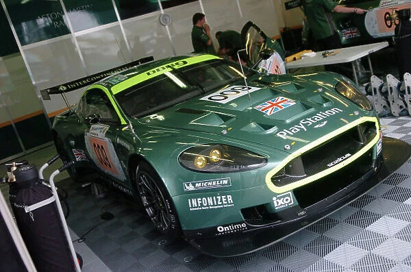 Le Mans, June 14, 2006-Aston Martin Racing Garage-World Copyright-Dave Friedman / LAT Photographic 2006