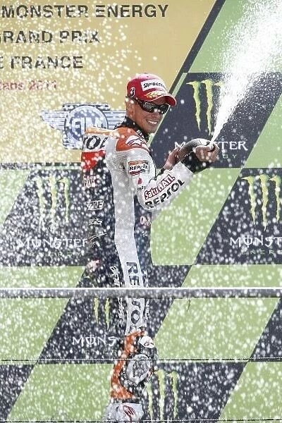 MotoGP. Race winner Casey Stoner (AUS), Repsol Honda.