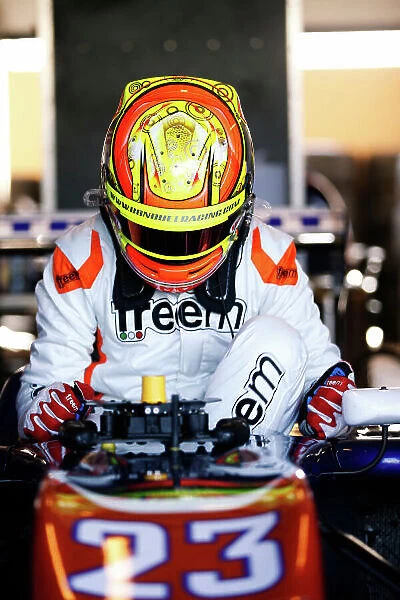 Portrait. 2014 GP3 Series Test 3.. Yas Marina Circuit, Abu Dhabi, United Arab Emirates.