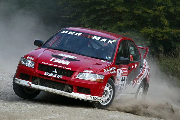 Robert Swann  /  Phil Morgan. British Rally Championship, Trackrod Rally 27th-28th September