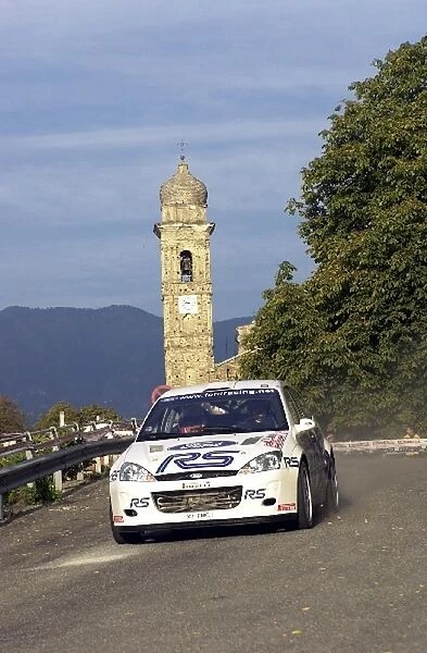 World Rally Championship: Francois Delecour on Stage 7 during Leg 2