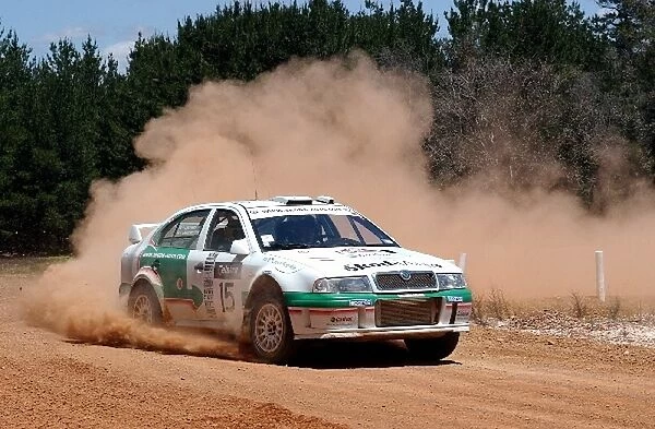 World Rally Championship: Toni Gardemeister  /  Pavel Lukander Skoda Octavia WRC