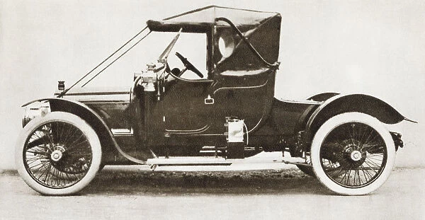 The 1910 Austin Ascot Car. From The Story Of 25 Eventful Years In Pictures, Published 1935