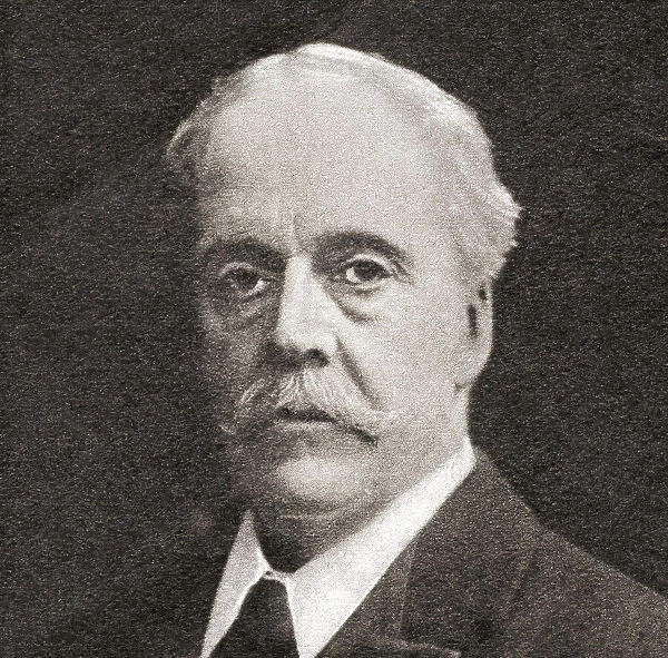 Arthur James Balfour, 1st Earl of Balfour, 1848 - 1930. British Conservative Party statesman and Prime Minister of the United Kingdom. From Forty Wonderful Years, published 1938
