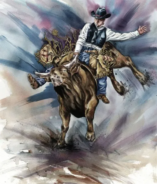 Rodeo Art Paintings