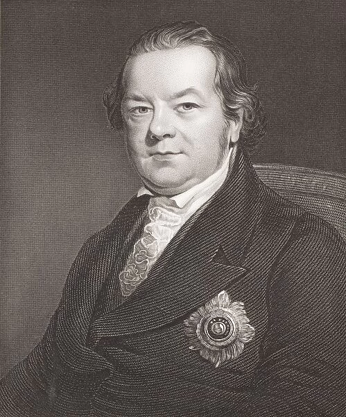 Charles Theophilus Metcalfe, 1St Baron Metcalfe 1785 - 1846. Indian And Colonial Administrator. From The Book Gallery Of Historical Portraits Published C. 1880