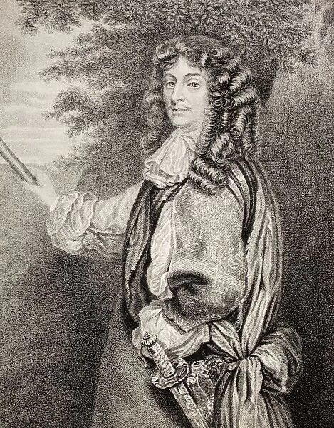 David Leslie, Lord Newark C. 1600-1682. General In English Civil War And Scottish Civil Wars. From The Scots Worthies According To Howies Second Edition, 1781. Published 1879