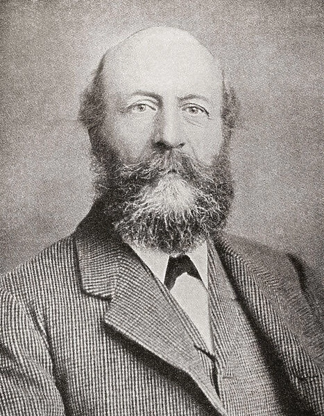 George Cadbury, 1839 - 1922. Son of John Cadbury who founded Cadburys cocoa and chocolate company. From The Business Encyclopaedia and Legal Adviser, published 1907