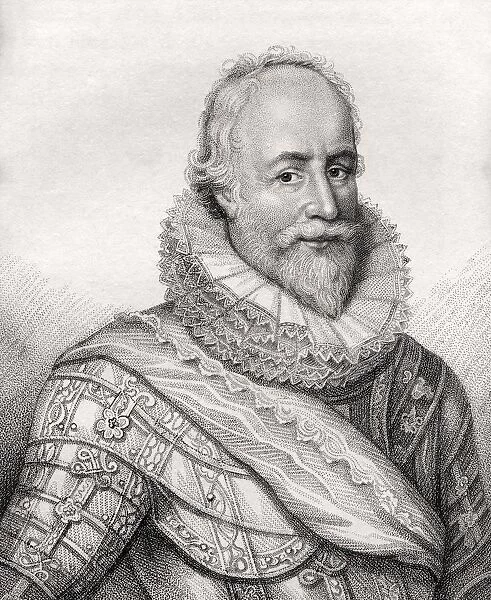 George Carew 1St Earl Of Totnes Baron Carew Of Clopton 1555-1629 English Soldier And Administrator From The Book A Catalogue Of Royal And Noble Authors Volume Ii Published 1806