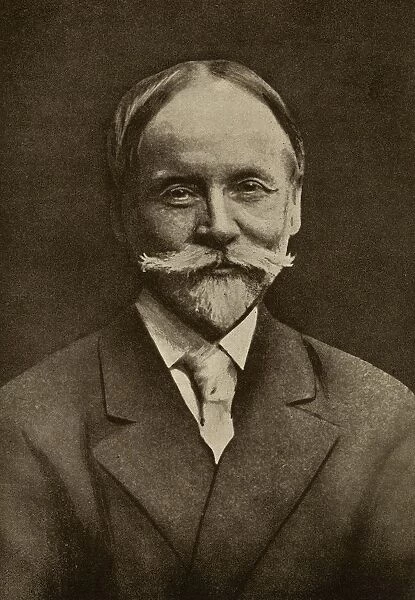 George W. Cable, 1844-1925. American Author And Social Reformer. From The Book The Masterpiece Library Of Short Stories, American, Volume 16'(1844-1925)