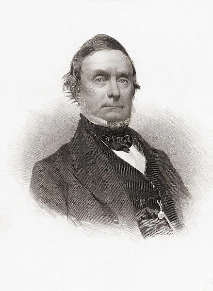 Henry Grinnell, 1799 - 1874. American businessman and philanthropist. Grinnells fascination with the fate of the Franklin Polar Expedition resulted in him funding several expeditions to search for the lost men and ships