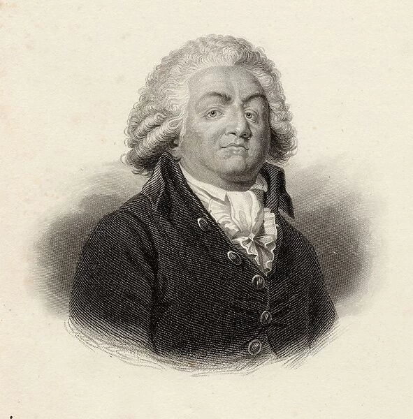 HonorA©Gabriel Riqueti Mirabeau, Count Of Mirabeau 1749-1791. French Revolutionary Statesman. Engraved By S. Freeman