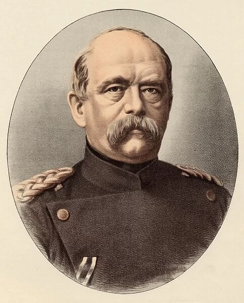 Otto Von Bismarck, Or Otto Eduard Leopold Prince Von Bismarck, 1815-1898. Prussian Statesman German Chancellor