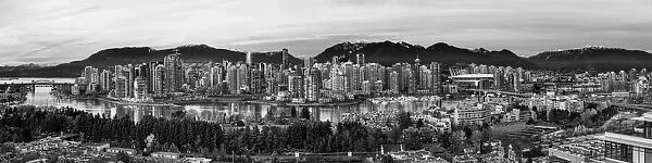 Panorama of Vancouver, BC, Canada