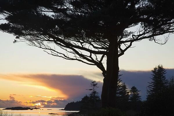 Parknasilla, County Kerry, Ireland; A Sunset Over Kenmare Bay