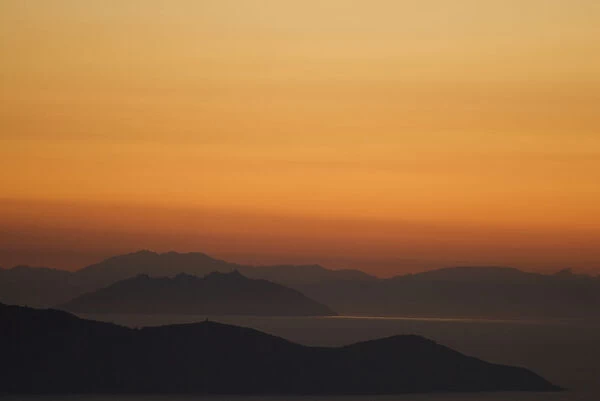 Santo Stefano Coastline At Sunset, Tuscany, Italy