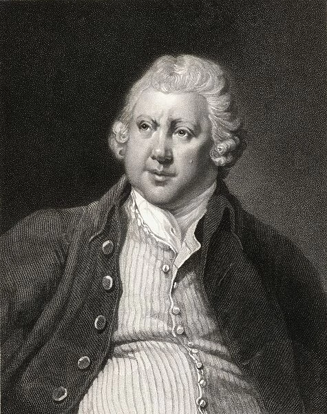 Sir Richard Arkwright 1732-1792. English Textile Industrialist And Inventor. From The Book 'Gallery Of Portraits'Published London 1833