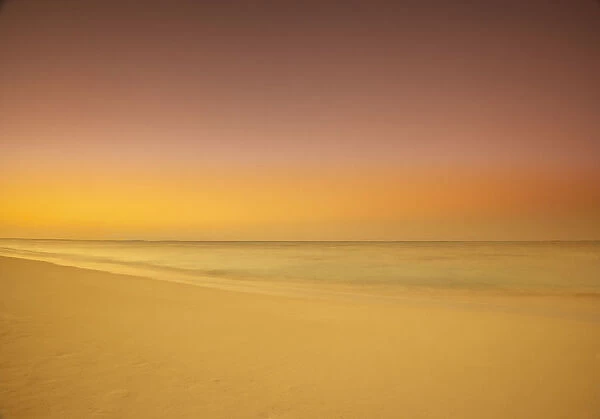 Sunset On Cable Beach, Nassau, Bahamas