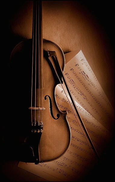 Violin And Sheet Music
