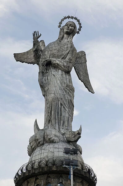 Virgin Of Quito Statue; Quito, Equador