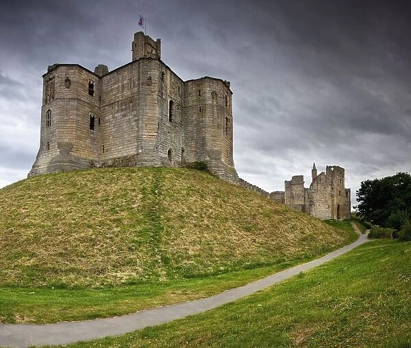 Warkworth Castle; Warkworth, Northumberland, Englad