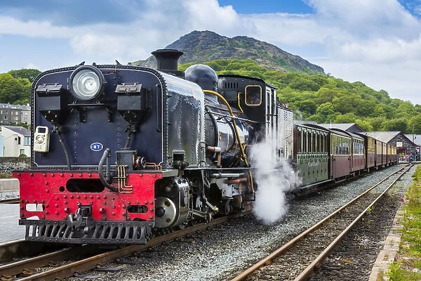 Welsh Highland Railway, Porthmadog, Gwynedd, Wales, United Kingdom