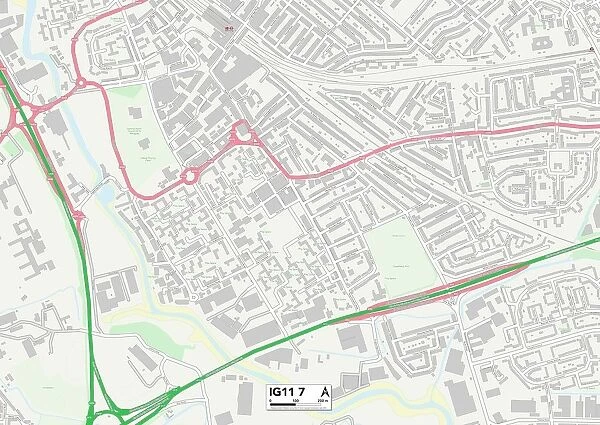 Barking and Dagenham IG11 7 Map