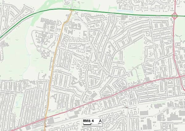 Barking and Dagenham RM6 4 Map