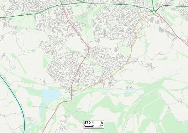 Barnsley S70 4 Map