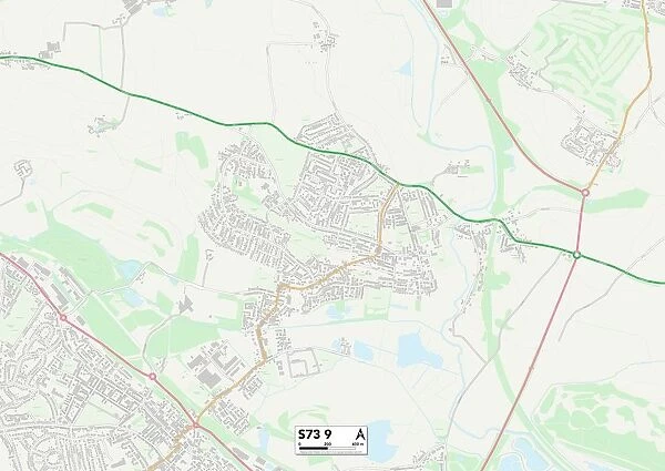 Barnsley S73 9 Map