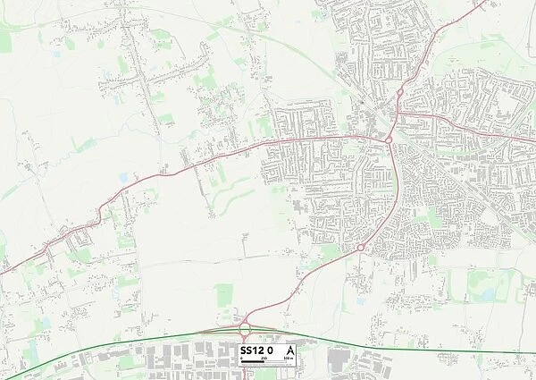 Basildon SS12 0 Map