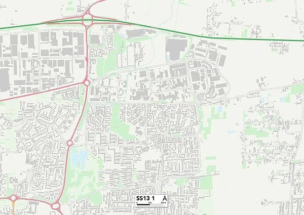 Basildon SS13 1 Map
