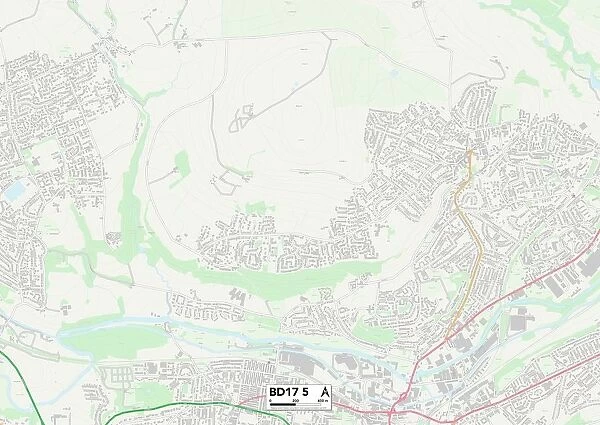 Bradford BD17 5 Map
