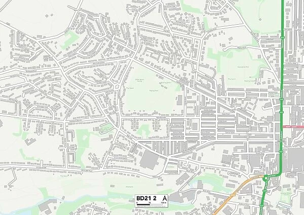 Bradford BD21 2 Map
